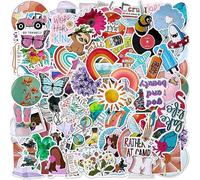 Cofvetia Adesivi Stickers, 120 Pezzi di Adesivi Estetici per Stickers Bambini per Skateboard, Bottiglia D'acqua, Tavolette, Borse Scolastiche, Album di Ritagli, Diario (In viaggio)