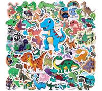 Cofvetia Adesivi Stickers, 120 Pezzi di Adesivi Estetici per Stickers Bambini per Skateboard, Bottiglia D'acqua, Tavolette, Borse Scolastiche, Album di Ritagli, Diario (Dinosauri)
