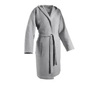 COGAL® Accappatoio Uomo Nido d’Ape in 100% Cotone - Tinta Unita, Leggero e Assorbente - Colore medium grey