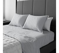 COGAL® - Completo di Lenzuola MATRIMONIALE dimensione materasso 180x200x28cm con 2 federe 50x80cm - IL COTONE - Tinta unita, Disponibile in Vari Colori, Materiale 100% Cotone - Made in Italy