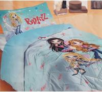 COGAL. Copriletto Trapuntato, Trapuntino - BRATZ, FARFALLE. Singolo, 1 piazza.