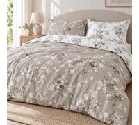 Cogal Parure Copripiumino Matrimoniale in Cotone Floreale Reversibile 2620 | Sacco 250 x 245 cm e due federe 50 x 80 cm, tutti reversibili. Produzione italiana. Lenzuolo inferiore e imbottitura esclusi.