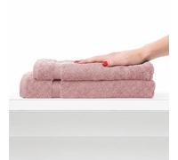 COGAL RANGER 650 gr set asciugamano viso + ospite Rosa antico