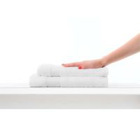 COGAL® - Set Asciugamani 620 gr/mq Modello Ranger Plus - 40x60 cm + 60x100 cm - Spugna 100% Cotone, con Riccio Alto, Morbido e Ultra Assorbente - BIANCO
