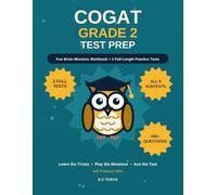 COGAT Grade 2 Test Prep: Fun Brain Missions Workbook + 2 Full-Length Practice Tests (Level 8): Gifted and Talented Test Preparation for 2nd Grade - ... Answer Explanations Kids Understand