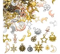 COGCHARGER Vari Charms Per la creazione di gioielli Colori Misti Dolce Pendente In Lega Per Bracciali Collane Orecchini Accessori Fai da te, Lega di acciaio