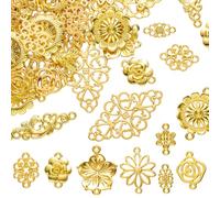 COGCHARGER Vari Charms Per la creazione di gioielli Colori Misti Dolce Pendente In Lega Per Bracciali Collane Orecchini Accessori Fai da te, Lega di acciaio
