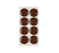 Cogex 81587 pattino scivoloso, Marrone, 24 mm, set di 8 pezzi