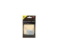 Cogex 85215 Bullone con dado, Grigio, 4 x 30 mm, set di 15 pezzi