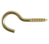 Cogex 85264 gancio ottone, dorato, 3,0 x 39 mm, set di 10 pezzi