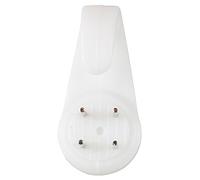 Cogex Ganci per cemento, 42 mm, confezione da 4, colore: Bianco