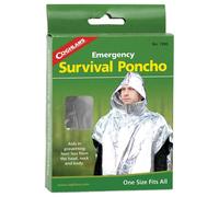 Coghlans Emergency Survival Poncho, mantella d'emergenza Onesize Silver