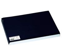 COGIR - 500 Tovagliette di carta goffrata lucida, 30 x 40 cm, colore: Nero