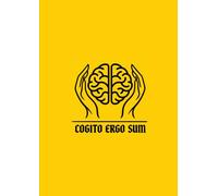 COGITO ERGO SUM - A4 Grid Notebook 5 MM 100 Pages Yellow Cover