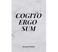 Cogito Ergo Sum: Minimalistic Notebook, Journal, Diary (110 Pages, Blank, 6 x 9)