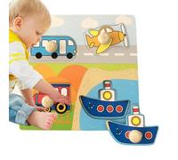 Cognitive Board Games - Puzzle Game Matching Toy | Brain Teaser Puzzle Game | Matching Learning Puzzles Board For Kids Aged 2-5, Wooden Interactive Learning Toy, Parent-Child Activity, Intelligence De