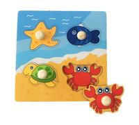 Cognitive Board Games - Puzzle Game Matching Toy | Brain Teaser Puzzle Game | Matching Learning Puzzles Board For Kids Aged 2-5, Wooden Interactive Learning Toy, Parent-Child Activity, Intelligence De