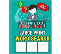 Cognitive Challenge: Word Search Puzzle Book: Large Print for Adults