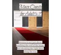 Cognitive Corridors: An Adults Maze Quests Journey, Ultimate Brain Games for Adult, Jumbo Maze & Puzzle Book for All Ages, Colorful Mazes, Mindful ... Relief and Relaxation, 100+ Mazes for Adults