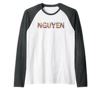 Cognome Nguyen Cognome vietnamita Ragazza Cottagecore Maglia con Maniche Raglan