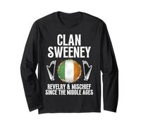 Cognome Sweeney Nome della Famiglia Irlandese Clan Celtico araldico Maglia a Manica