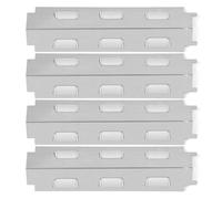 COGRICHBF 37 cm, copertura del bruciatore per 3562 TG4, piastra riscaldante in acciaio inox, distributore di fiamma, parti di ricambio per barbecue a gas, confezione da 4