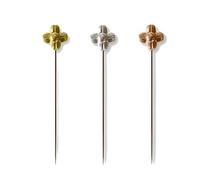 Cohana Marking pins flower gold-silver-bronze - 1x3pcs