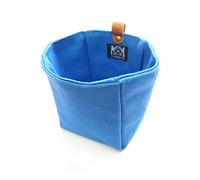 Cohana Pre-formed canvas bag blue - 1pc