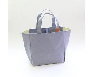 Cohana Washi project bag hand-dyed 22x22x12cm yellow - 1pc