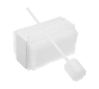 COHEALI 1 Set pennello tattile in spugna spazzola per infantili spugna per bambini per il bagno spazzola per il cuoio capelluto del bambino spazzola per il bagnetto plastica bianca