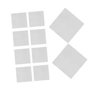 COHEALI 10 Pezzi Foglio Pet Bianco Semitrasparente per Stencil Fai da Te, Materiale Liscio e Facile da Pulire, per Decorazioni Artigianali e Macchine da Taglio