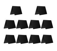 COHEALI 10 pezzi Mini Lavagnette PVC per Etichette Prezzi e Segnaposto Piccole Lavagne Decorative per Matrimoni e Ristoranti Versatili Cartellini per Tavolo e Display