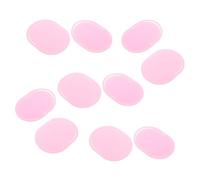 COHEALI 10 Pezzi Spazzola per Lavare i Chioma a Forma Ovale in Plastica Morbida Rosa Massaggio Rilassante per Cuoio Capelluto, Ergonomica e Versatile per Casa e Viaggio