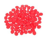 COHEALI 100 Pezzi Accessori per Bambole Muso di Maiale Cabochon per Crafts in Resina Rosso 8x10 Flatback per Phone Case e Peluche Fai da Te, per Doll Maker e Progetti Handmade