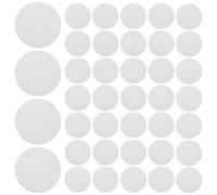 COHEALI 100 Pezzi Carta Filtrante Quantitativa Rotonda da Laboratorio, Carta, Bianca, 70mm, per Esperimenti e Analisi di Campioni Liquidi e Olio
