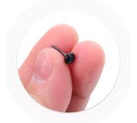 COHEALI 100 Pezzi Occhi di Sicurezza in Vetro 8 MM per Bambole e Peluche Occhi Artigianali Rotondi per Infeltrimento ad Ago Materiali per Creazione Giocattoli Fatti a Mano