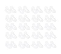 COHEALI 100 stampi in plastica per ragazzo ragazza supporti per scarpe per ragazzo ragazza espositore trasparente per calze e scarpe accessorio pratico e decorativo