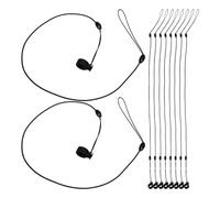 COHEALI 10pcs Firma Penna Corda Elastica Cinghie di Sicurezza Corde di Ricambio Guinzagli Elastici Penna Guinzagli Flessibili Portapenne Corde di Guinzaglio Penna Sicuro Cinghie Penna Corde Appese