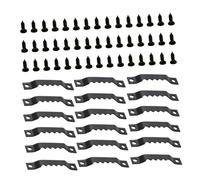 COHEALI 150 Pezzi Ganci per Cornici con Ganci Singoli Neri Dente di per e Ricami Attaccaglie Resistenti e Facili da Installare Include