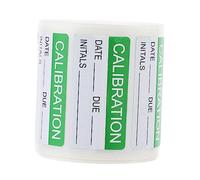 COHEALI 2 etichetta etichette per contenitori di stoccaggio etichette termiche dirette circolari etichette adesive adesivi di calibrazione adesivo di calibrazione scrivibile Green