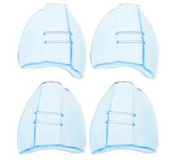 COHEALI 2 paia Protezione Laterale Occhiali Trasparente in Tpu Flessibile Compatibile con Occhiali Protettivi Sole Alta Trasparenza e Resistenza Semplice da Montare per Laboratorio e Uso