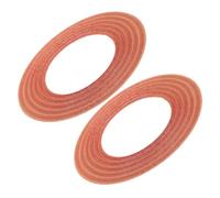 COHEALI 2 Pezzi Kit di Riparazione per Altoparlanti Ricambi Spider per Subwoofer di Cotone, Compatibile Altoparlanti per Auto e Sistemi Audio Domestici, Facile Installazione