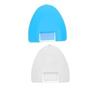 COHEALI 2 Pezzi Pennarello per Tessuti Blu e Bianco Ruota Triangolare in Plastica, Leggero e Innovativo per Migliorare la Precisione nel Taglio, per Cucito e Utilizzo Domestico