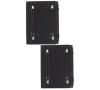 COHEALI 2 Pz zaino portatili cinghie borse impermeabili borsello impermeabile blocchi per schizzi con cinturino artista lavagna per appunti da disegno valigetta per artisti telone Black