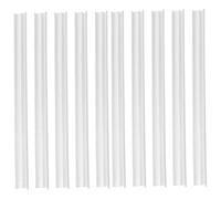 COHEALI 2 Scatole Ago in plastica sottile a forma di I cartellini prezzi etichette prezzi schede Barbe di fissaggio per appendere etichette chiusure per etichette per vestiti nylon bianca