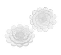 COHEALI 2 Set Tappo per Ombrello 8mm in Plastica, Ricambio per Ombrello | Coperchio Trasparente Guarnizione, per Ombrello Pieghevole e Parasole, Uso Esterno