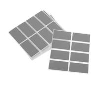 COHEALI 200 Etichette Adesive Gratta e Scopri 23x42mm Grigie per Fai da Te, Etichette Adesive Premio e Sigillanti per Inviti Compleanno, Giochi e Confezioni Regalo