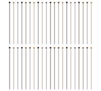 COHEALI 200 Pezzi Spilli Testa a Sfera 0,6x50mm Perni di Collegamento per Creazione di Gioielli Orecchini Bracciali Collane Fai da Te Accessori per Artigiani Hobbisti