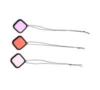 COHEALI 3pezzi Filtro per Lenti Subacquee Filtro per Immersioni Custodia Subacquea Custodia Protettiva per Obiettivo Alta Trasparenza Riproduzione dei Colori Protezione Resistente