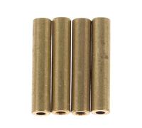 COHEALI 4 Molle Divisorie per Porta Frigorifero Tubi in Rame Dritti 3X15 MM Set Accessori per Riparazione Meccanismo Porta Giunti e Raccordi in Rame per Sostituzione Componenti